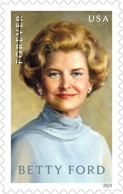 New Postal Service Stamp Honors Betty Ford's Life and Legacy