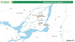 PLANIFIER SES DÉPLACEMENTS DURANT LA FIN DE SEMAINE DU 5 AU 8 AVRIL - ENTRAVES MAJEURES SUR LE RÉSEAU AUTOROUTIER