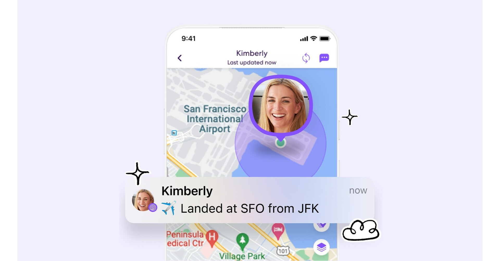 LIFE360 LAUNCHES LANDING NOTIFICATIONS, A NEW IN-APP FEATURE THAT ALLOWS  MEMBERS TO RECEIVE AIR TRAVEL UPDATES