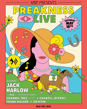 JACK HARLOW TO HEADLINE PREAKNESS LIVE, CAPPING OFF PREAKNESS 149 CELEBRATIONS ON SATURDAY, MAY 18