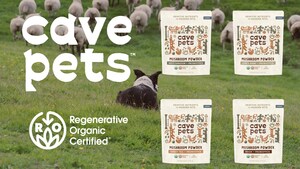Cave Pets™ Evolves Pet Nutrition to The Next Level with First and Only Regenerative Organic Certified® Supplements