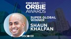 Super Global ORBIE Winner, Shaun Khalfan of Discover Financial Services
