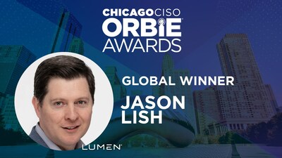 Global ORBIE Winner, Jason Lish of Lumen Technologies