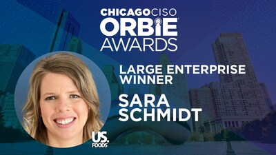 Large Enterprise ORBIE Winner, Sara Schmidt of US Foods