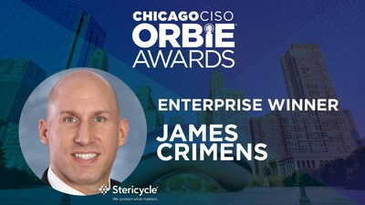 Enterprise ORBIE Winner, James Crimens of Stericycle, Inc.