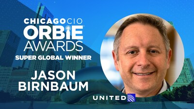 Super Global ORBIE Winner, Jason Birnbaum of United Airlines