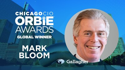Global ORBIE Winner, Mark Bloom of Arthur J. Gallagher & Co.