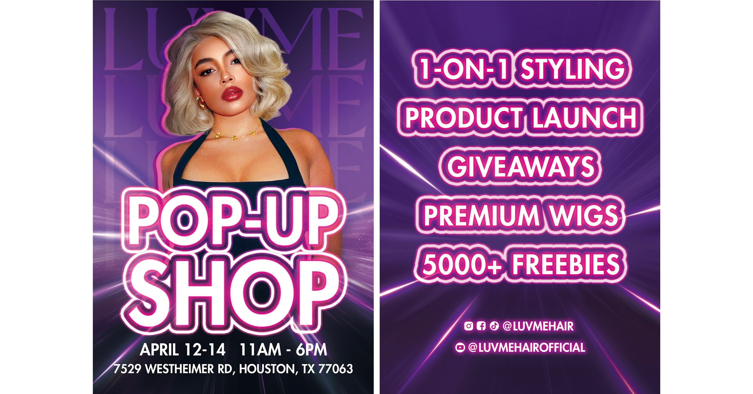 Luvme Hair Opens Houston Pop-Up - Vimarsana News