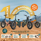 ENGWE Marks a Decade of Innovation and Adventure with Special Anniversary Promotions