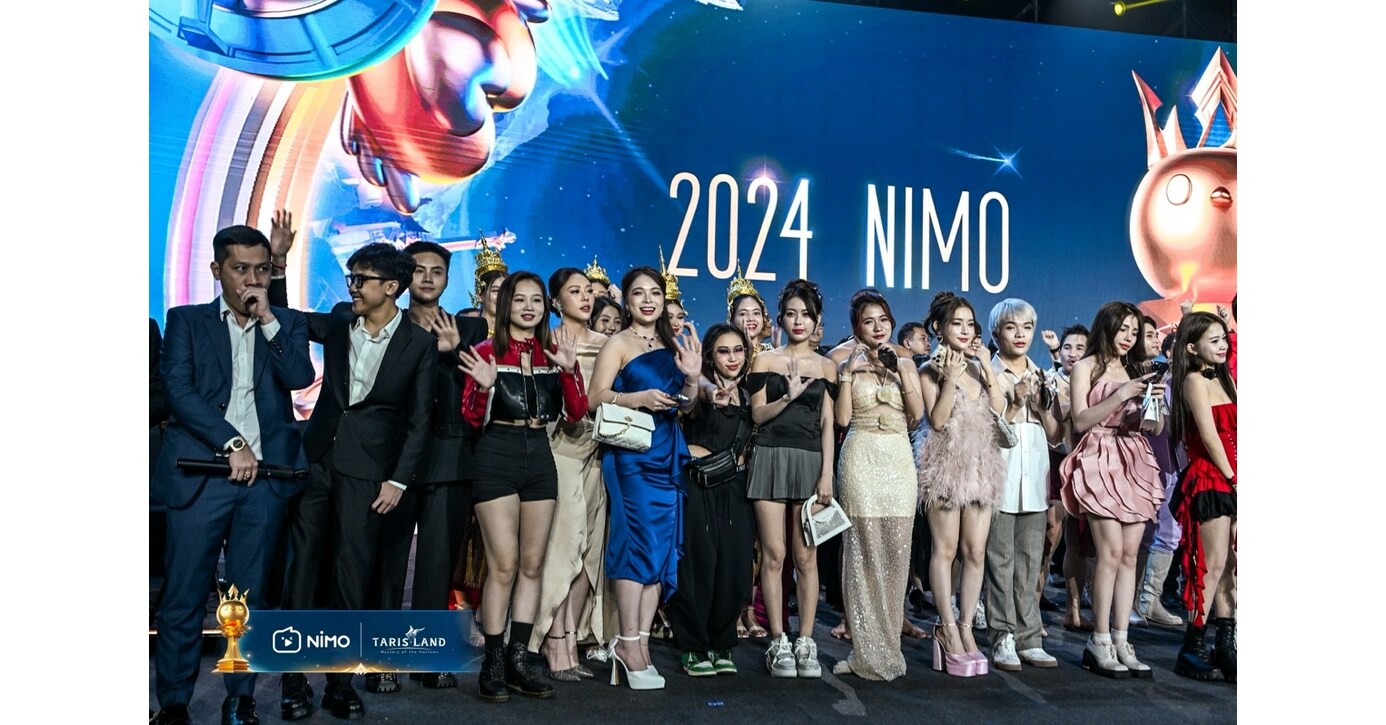 Nimo Global Gala Unveils Annual Honorary Awards, Recognizing Outstanding Global Streamers and Guilds