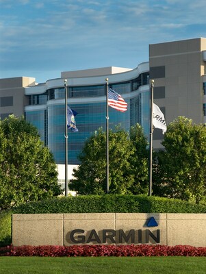 Garmin's U.S. headquarters in Olathe, Kansas