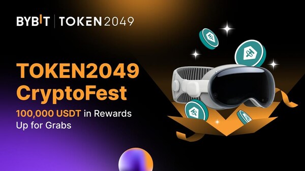 Unlock the Power of Crypto Trading at Bybit’s TOKEN2049 CryptoFest with a Stellar $100,000 USDT Prize Pool