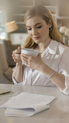 "I am thrilled to find a brand that shares my affection for lab-grown diamonds and moissanite," said Skyler Samuels.