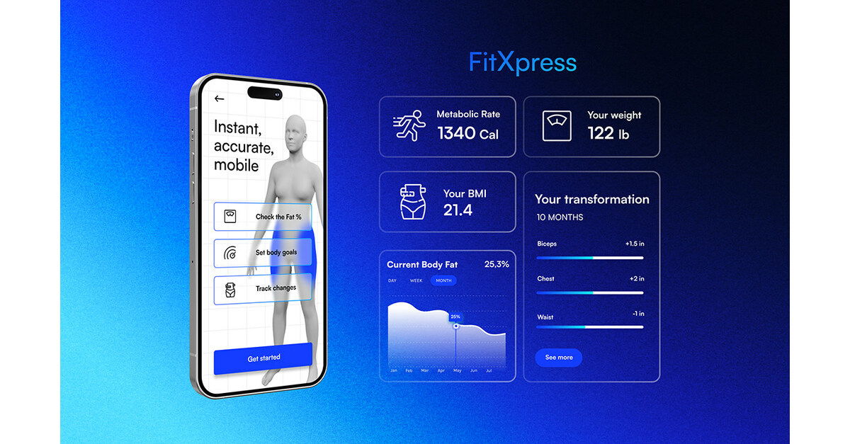 3DLOOK, the leader in AI-powered mobile body scanning, launches FitXpress -- the first comprehensive