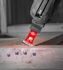 Diablo Tools Takes the Heat and the Plunge with AMPED™ Demo Demon™ Carbide Teeth Oscillating Multi-Tool (OMT) Blade for Nail-Embedded Wood