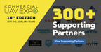 Commercial UAV Expo Announces 300+ Global Organizations Support for its Tenth Edition