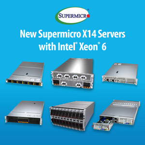 Supermicro發表X14伺服器系列，未來支援Intel® Xeon® 6處理器並提供早期存取計畫