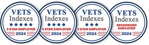 VETS Indexes announces the 2024 VETS Indexes Employer Awards recipients