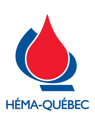 Logo Héma-Québec (CNW Group/Héma-Québec)
