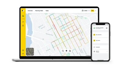 Discover an efficient solution for intelligent road management with vialytics. Our advanced software enables you to automatically record the condition of your road infrastructure, plan repairs based on up-to-date data and centrally manage all maintenance tasks. Thanks to vialytics, your municipality saves time, manpower, and money with one simple tool.