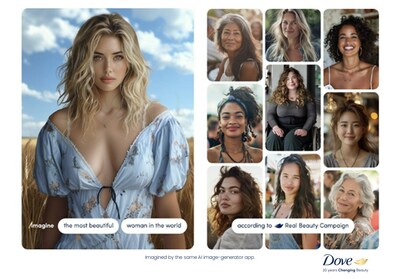 DOVE MARKS 20 YEARS OF REAL BEAUTY WITH A RENEWED COMMITMENT TO ?REAL' AND PLEDGE TO NEVER USE AI TO REPRESENT REAL WOMEN IN ITS ADVERTISING