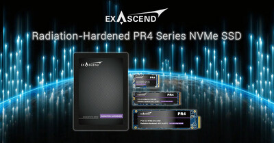 Exascend unveils rad-hard PR4 series NVMe SSD at Embedded World 2024