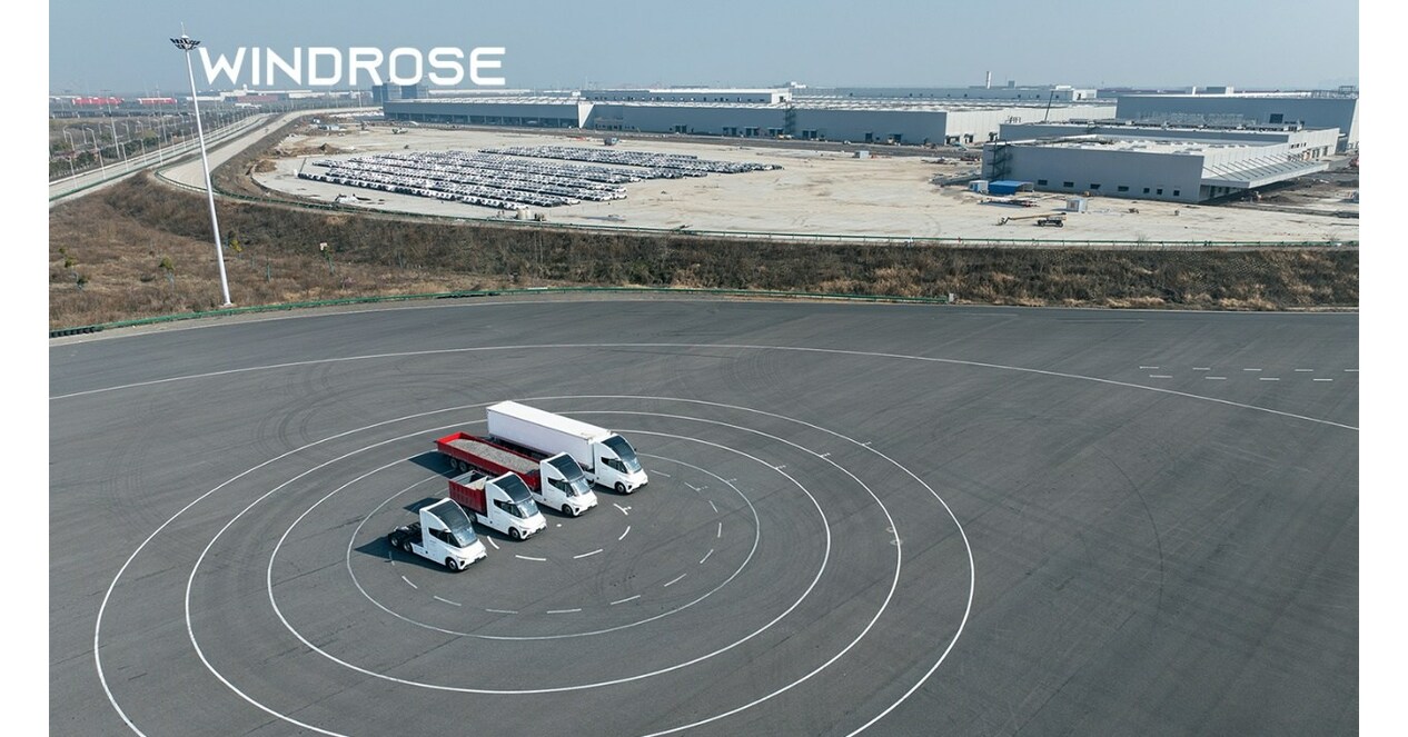 Zero-Emission Truck Developer Windrose Technology Completes US$110 Million Series B Financing