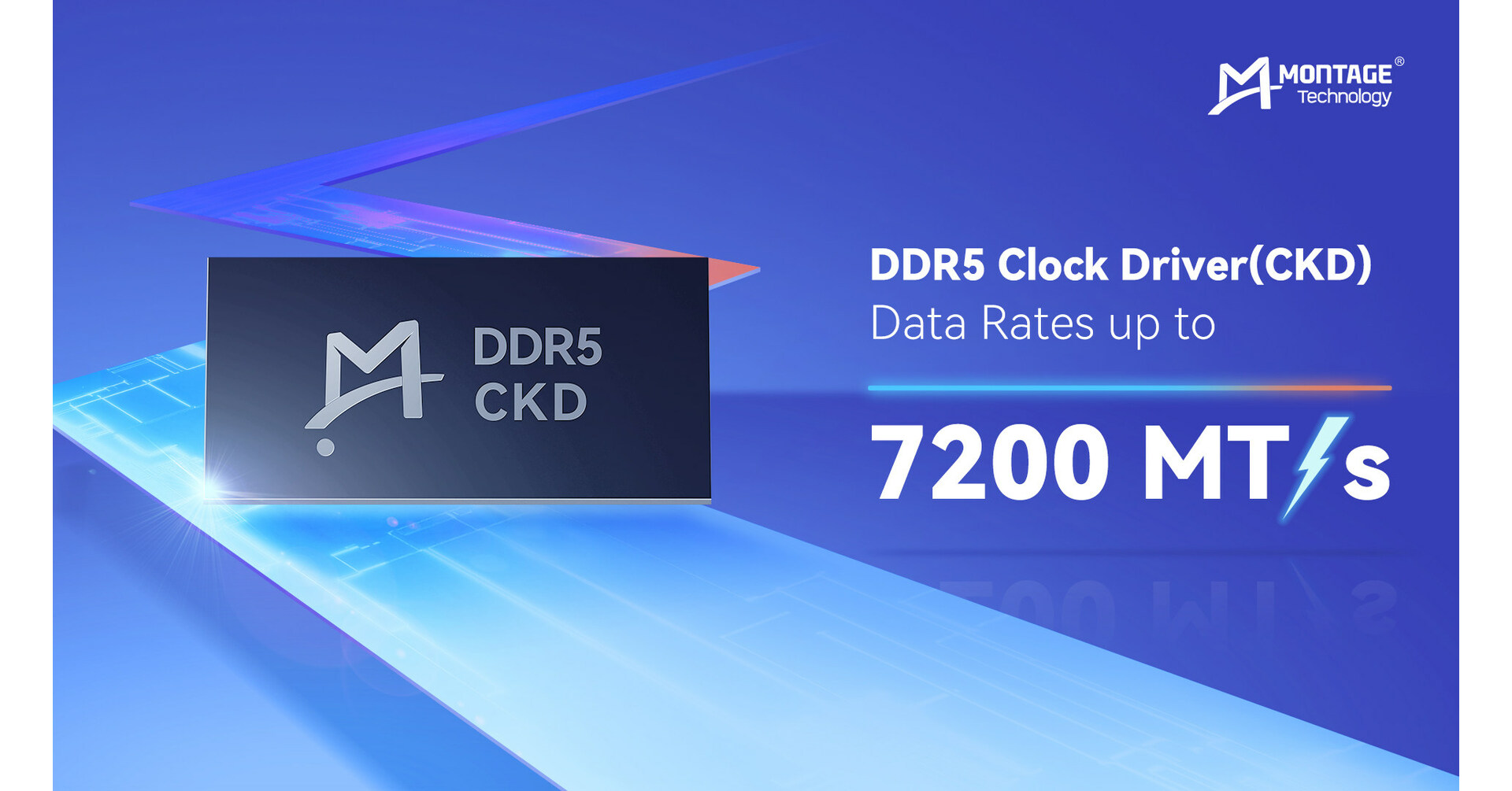 Montage Technology Leads the Way in Trial Production of DDR5 CKDs
