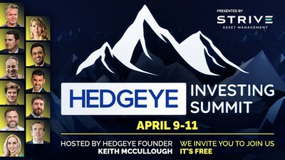 Watch all nine investing conversations hosted by Hedgeye CEO Keith McCullough free live or on-demand.