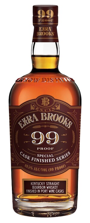 Lux Row Distillers Introduces Ezra Brooks 99 Port Wine Cask Finish