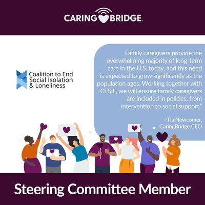 CaringBridge Announces Steering Membership in Coalition to End Social Isolation and Loneliness