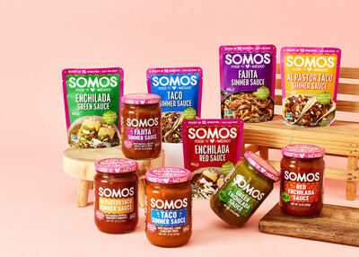 SOMOS expands their growing product portfolio of Mexican meal solutions with a new line of Taco, Fajita, and Al Pastor Simmer Sauces.