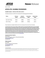 ATCO Ltd. Eligible Dividends