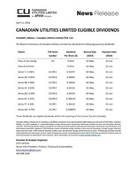CUL Q2 2024 Common and Pref Dividends (CNW Group/Canadian Utilities Limited)