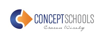 Concept Schools's logo with the tagline "Chosen Wisely" (PRNewsfoto/Concept Schools)