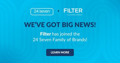 24 Seven Makes Eighth Acquisition with Purchase of Filter from dentsu.