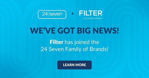 24 Seven Makes Eighth Acquisition with Purchase of Filter from dentsu.