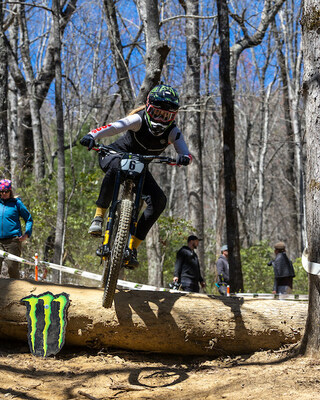 Monster Army's Abby Ronca Lands in Fourth Place in the Pro Women's Division at the Monster Energy Pro DH in North Carolina.