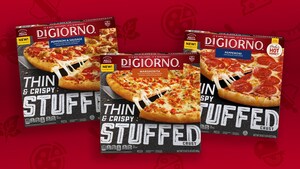 DIGIORNO® COMBINES TWO BELOVED CRUST TYPES FOR A NEW INNOVATION - THIN & CRISPY STUFFED CRUST PIZZA