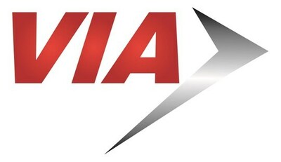 VIA Logo (PRNewsfoto/VIA)