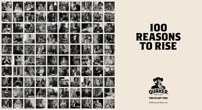 Quaker Debuts 100 Reasons to Rise, an Inspirational Photo Project Shot by Acclaimed Photographer Misan Harriman