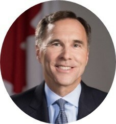 The Honourable Bill Morneau - Former Minister of Finance for Canada (CNW Group/KPMG LLP)