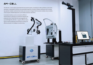 Scantech lance la série AM-CELL C, un système de mesure optique automatisée en 3D