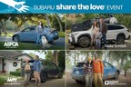 SUBARU OF AMERICA'S ANNUAL SHARE THE LOVE EVENT REACHES $288 MILLION IN CHARITABLE DONATIONS
