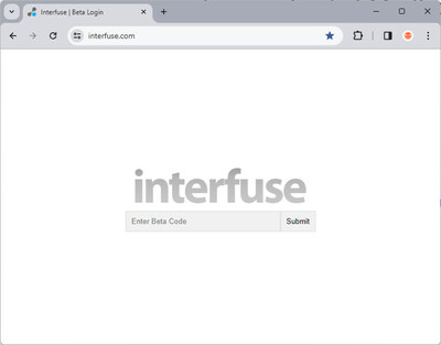 Interfuse.com Beta now open with access code interfuse2024