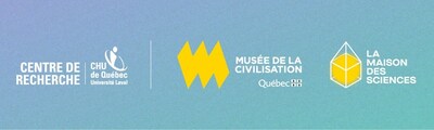 Logo du Centre de recherche du CHU de Qubec-Universit Laval, du Muse de la civilisation, et de La Maison des sciences (Groupe CNW/Muse de la civilisation)