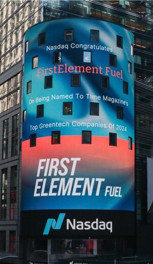 FirstElement Fuel es seleccionada como una de las 40 mejores empresas GreenTech de Estados Unidos