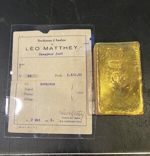 Lear Capital Unveils Historical 1933 Gold Bar for Sale Amid Record High Gold Market