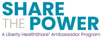 Liberty HealthShare's Share the Power Ambassador Program Logo