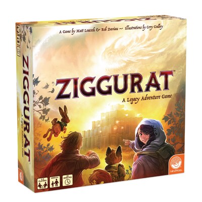 Ziggurat, the new family friendly legacy game from MindWare.
